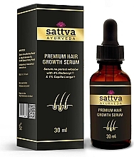 Düfte, Parfümerie und Kosmetik Haarwuchs-Serum - Sattva Ayurveda Premium Hair Growth Serum 