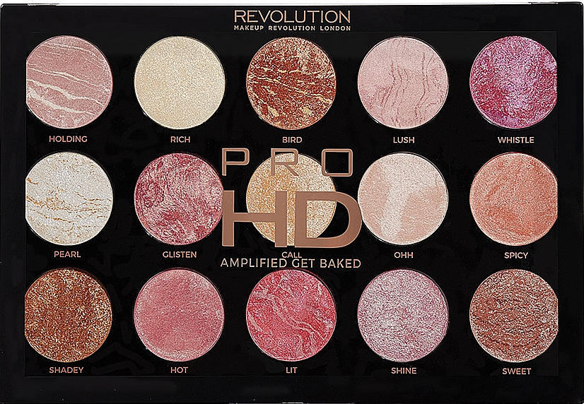 Schminkpalette - Makeup Revolution Pro HD Amplified Get Baked — Bild N1