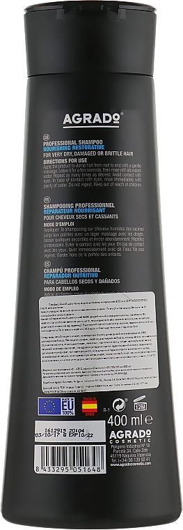 Shampoo zur Wiederherstellung - Agrado Reparador Nutritivo Shampoo — Bild N2