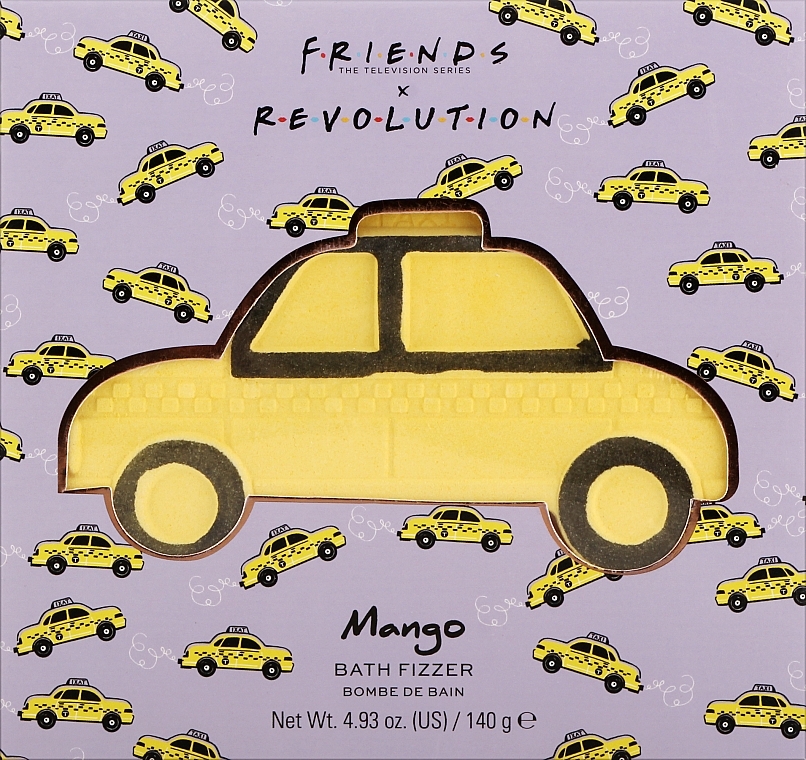 Badebombe - Makeup Revolution X Friends Mango Taxi Bath Fizzer — Bild N1