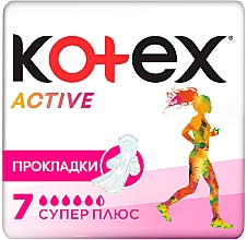 Düfte, Parfümerie und Kosmetik Damenbinden 7 St. - Kotex Active Super