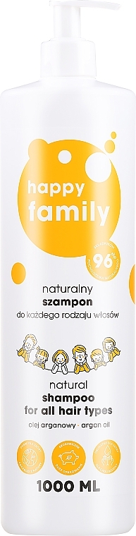 4Organic Happy Family - Natürliches Shampoo für alle Haartypen — Bild N1