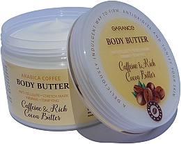 Körperbutter gegen Cellulite und Dehnungsstreifen  - Aries Cosmetics Garance Body Butter Caffeine & Rich Cocoa Butter — Bild N1