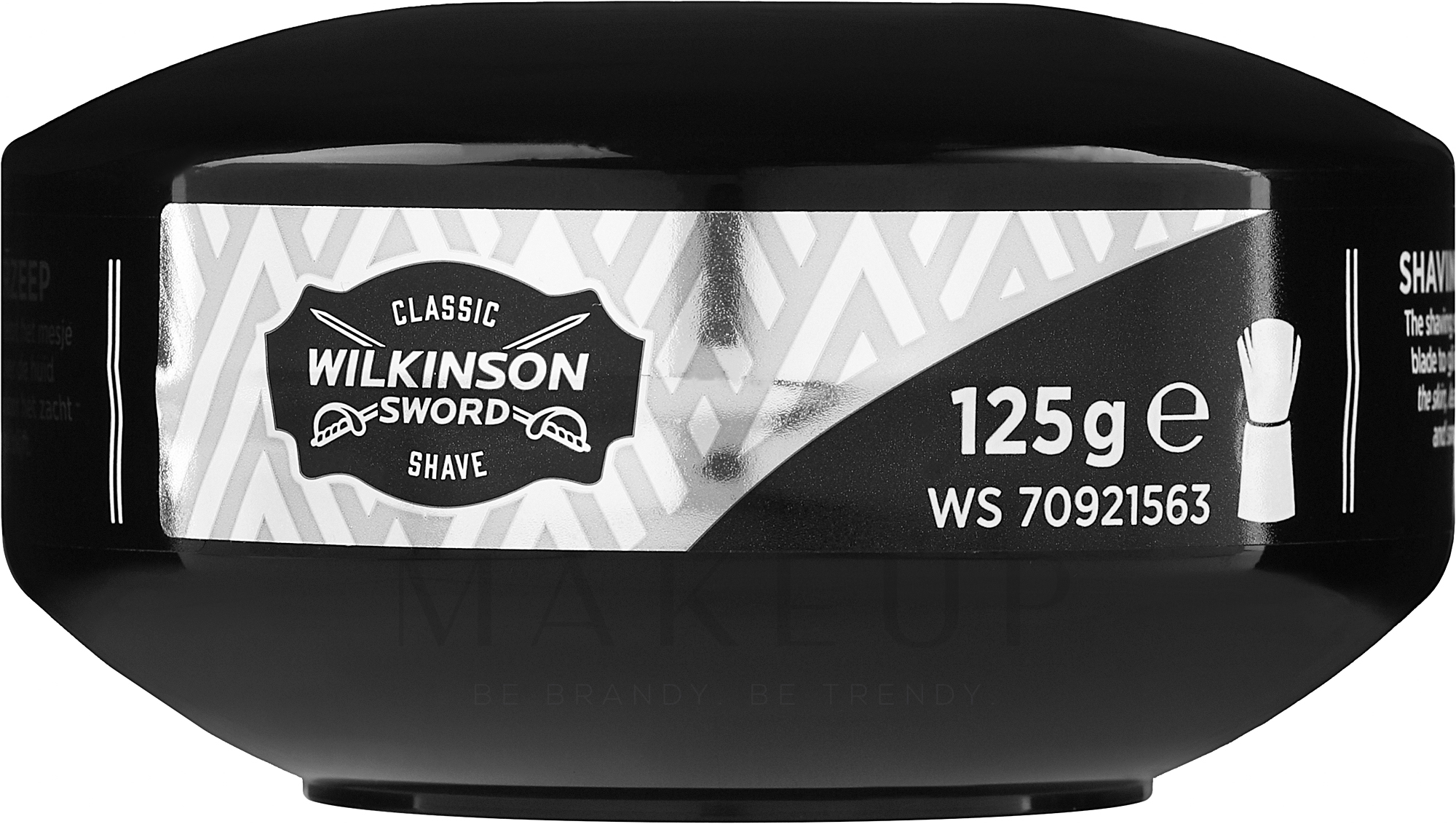 Rasierseife in einer Plastikbox - Wilkinson Sword Classic Shaving Soap — Bild 125 g