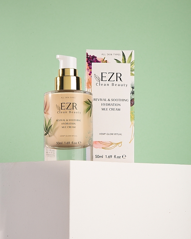 Lamellare Gesichtscreme - EZR Clean Beauty Revival & Soothing Hydration Mle Cream — Bild N3