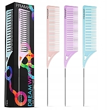 Stielkamm 3 St. - Framar Dreamweaver Highlight Comb — Bild N1