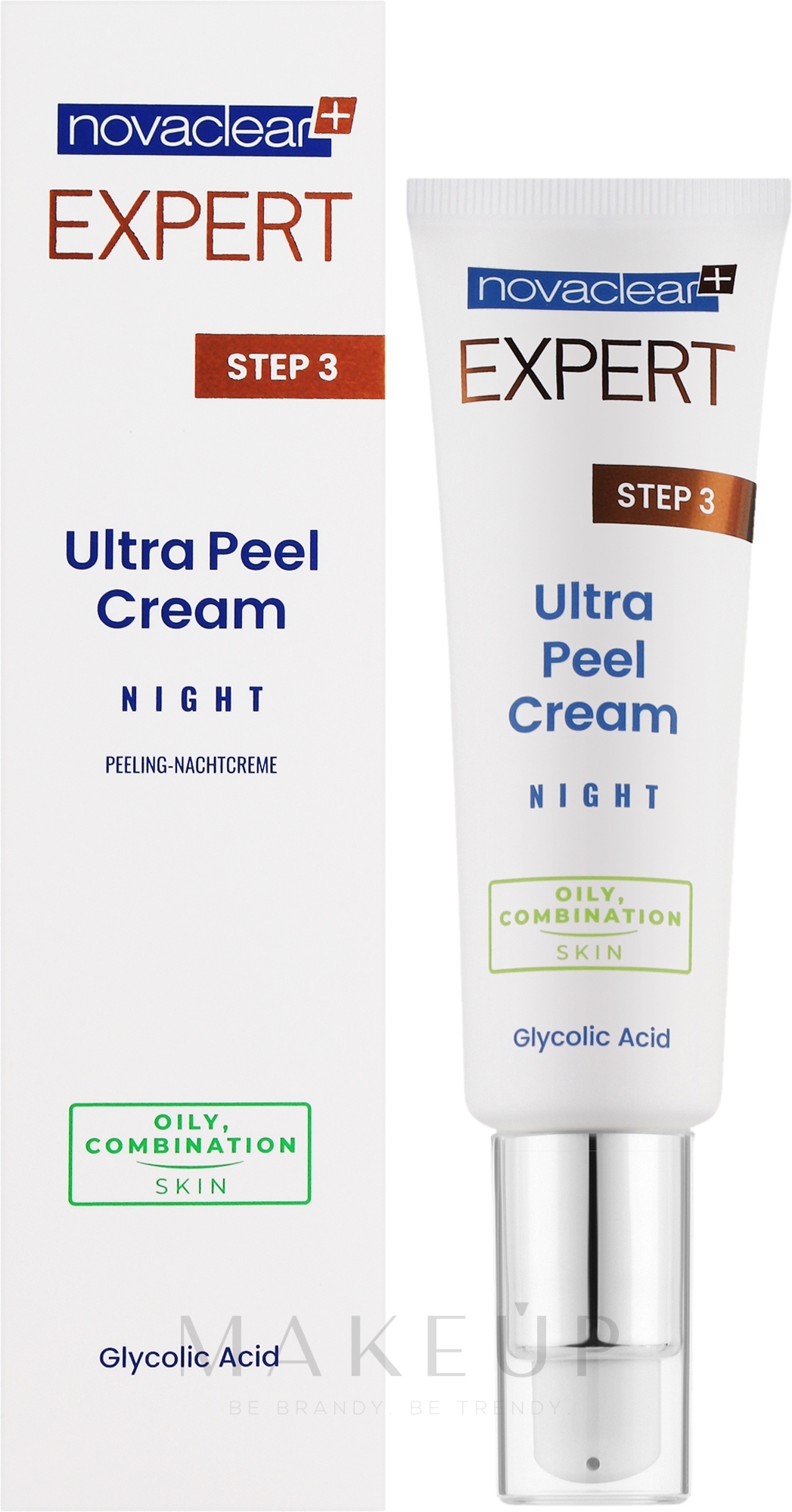 Creme für fettige und Mischhaut - Novaclear Expert Ultra Peel Cream — Bild 50 ml