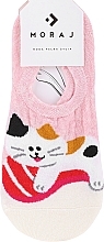 Düfte, Parfümerie und Kosmetik Kurzsocken für Damen Kater, CDB200-128, rosa - Moraj