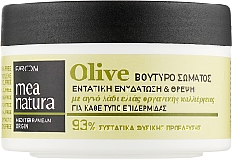 Düfte, Parfümerie und Kosmetik Körperbutter mit Olivenöl - Mea Natura Olive Body Butter