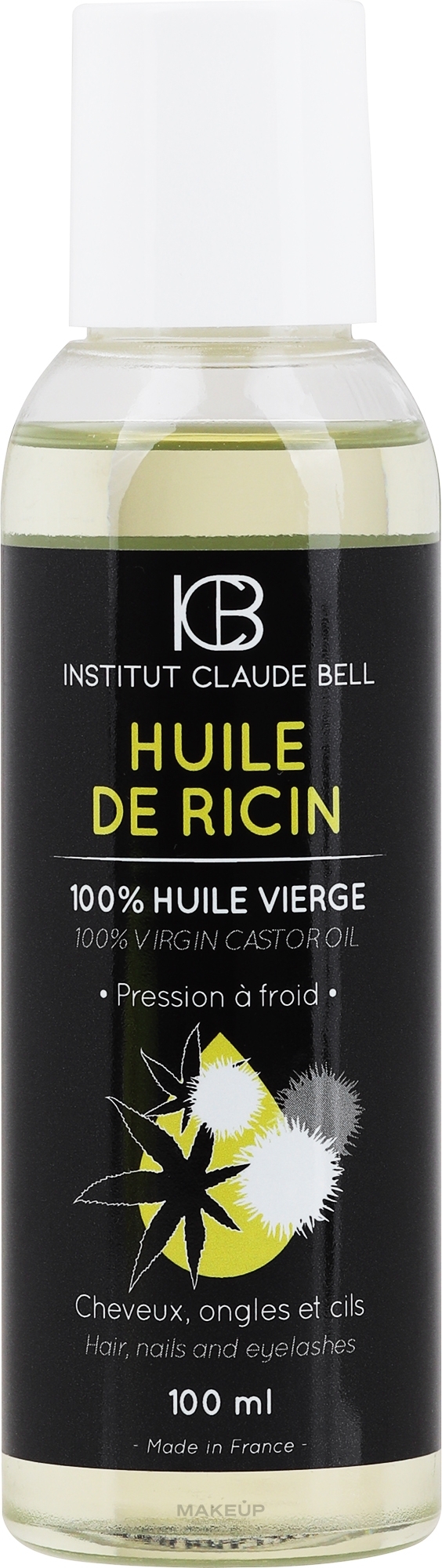 Rizinusöl - Institut Claude Bell Virgin Castor Oil — Bild 100 ml