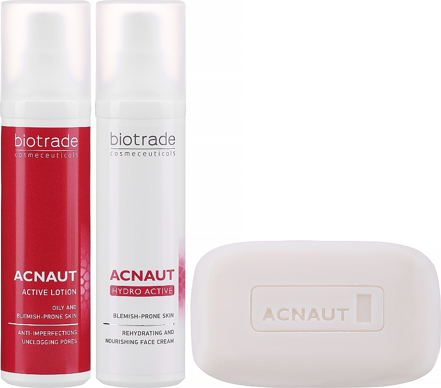 Set - Biotrade Acne Out (Seife 100g + Lotion 60ml + Creme 60ml) — Bild N2