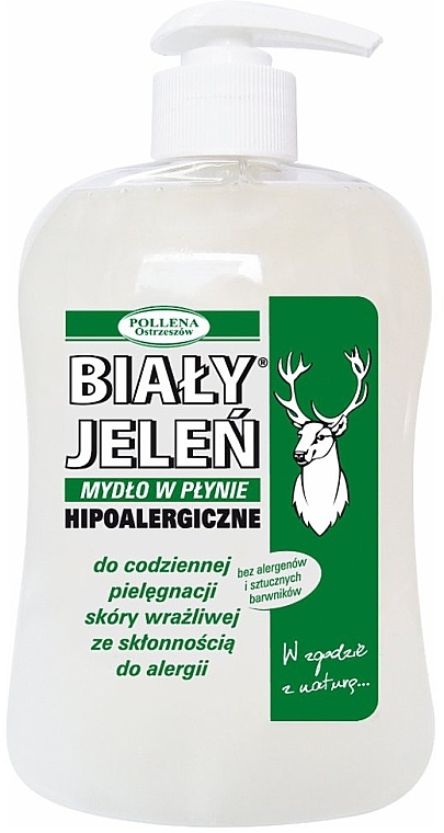 Hypoallergene Flüssigseife - Bialy Jelen Hypoallergenic Soap — Foto N2