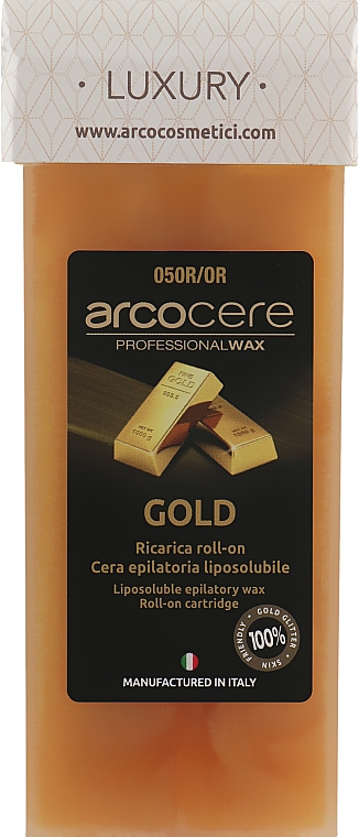 Enthaarungswachs mit Goldpartikeln - Arcocere Super Star — Bild N1