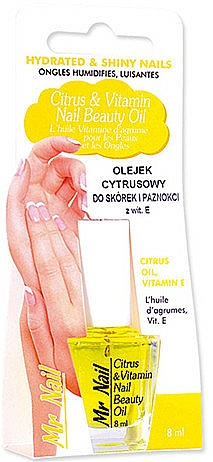 Vitaminöl für Nägel - Art de Lautrec Mr Nail Citrus&vitamin Nail Oil — Bild N1