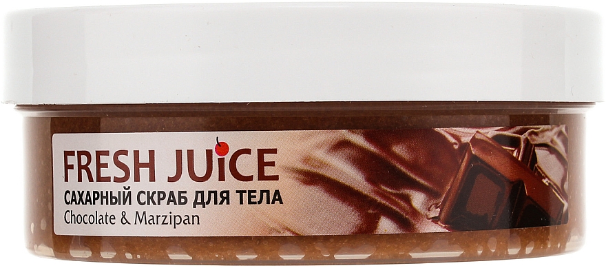 Körperpeeling mit Kristallzucker - Fresh Juice Chocolate and Marzipan — Foto N2