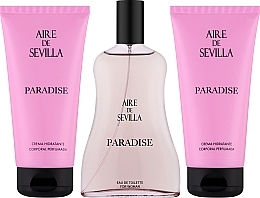 Instituto Espanol Aire de Sevilla Paradise - Duftset (Eau de Toilette 150ml + Körpercreme 100ml + Duschgel 100ml) — Bild N2