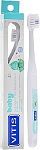 Düfte, Parfümerie und Kosmetik Kinderzahnbürste 0+ weiß - Dentaid Vitis Baby Toothbrush