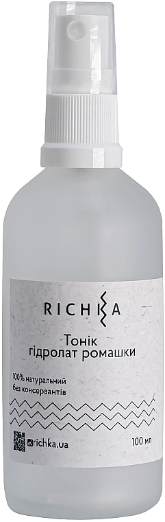 Kamillenhydrolat-Tonikum - Richka Tonic Hydrolate — Bild N1