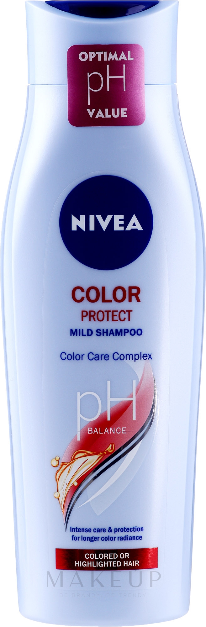 Farbschützendes Shampoo für gefärbtes und gesträhntes Haar - NIVEA Color Protect pH Balace Mild Shampoo — Bild 400 ml