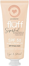 Düfte, Parfümerie und Kosmetik Ausgleichende Creme für den Hautton - Fluff Super Food Face Cream SPF50