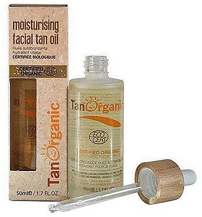 Selbstbräunungsöl für das Gesicht - TanOrganic Certified Organic Facial Tan Oil — Bild N2