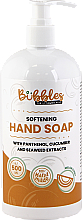 Düfte, Parfümerie und Kosmetik Weichmachende Handseife für Kinder mit Panthenol, Gurken- und Algenextrakt - Bubbles Softening Hand Soap