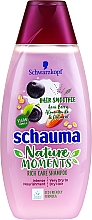 Düfte, Parfümerie und Kosmetik Haar-Smoothie Pflegeshampoo mit Acai-Beere, Mandel- und Hafer-Extrakt - Schauma Nature Moments Shampoo
