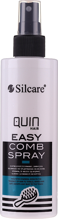 Entwirr-Spray zum einfachen Kämmen der Haare - Silcare Quin Easy Comb Facilitates Combing Hair Spray — Bild N1