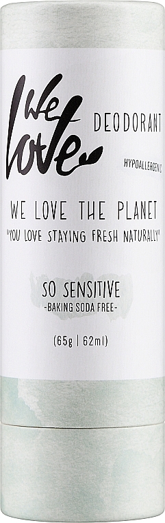 Deostick für empfindliche Haut - We Love The Planet So Sensitive Deodorant Stick — Bild N1