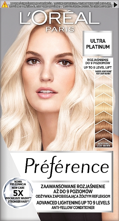 Haarfarbe - L'Oreal Paris Preference Advanced Lightening Up To 9 Levels — Bild N1