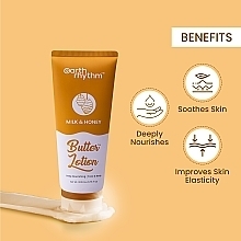 Körperlotion mit Milch und Honig - Earth Rhythm Milk & Honey Butter Lotion — Bild N3