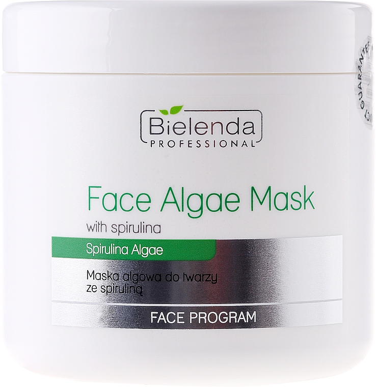 Algen-Gesichtsmaske mit Spirulina - Bielenda Professional Algae Spirulina Face Mask