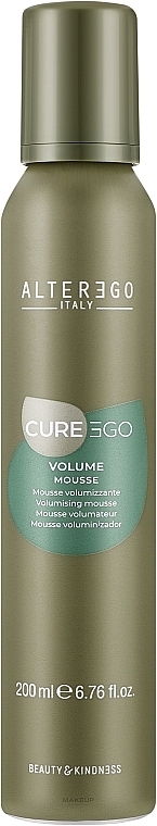 Volumengebender Schaumfestiger für feines Haar  - Alter Ego Cureego Volume Mousse  — Bild N1