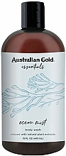 Düfte, Parfümerie und Kosmetik Pflegendes Duschgel mit Vitamin E und natürlichen Pflanzenextrakten - Australian Gold Essentials Ocean Mist Body Wash