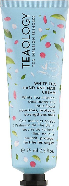 Hand- und Nagelcreme mit weißem Tee - Teaology White Tea Hand & Nail Cream — Bild N1