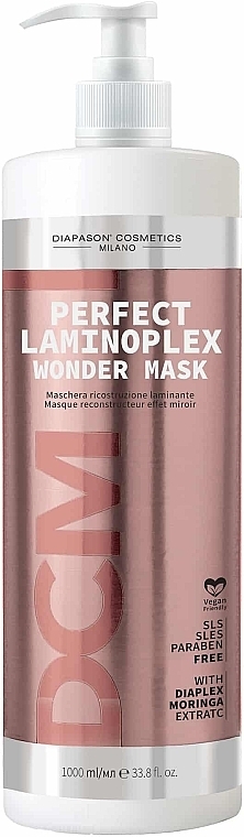 Haarmaske mit Laminiereffekt - DCM Perfect Laminoplex Wonder Mask — Bild N2