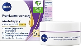 Düfte, Parfümerie und Kosmetik Tägliche Anti-Falten-Modelliercreme 65+ - NIVEA Anti-Wrinkle Day Cream 65+