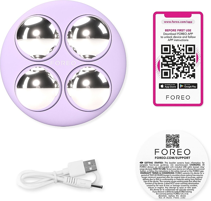 Mikrostromtherapiegerät für den Körper - Foreo Bear 2 Body Advanced Microcurrent Toning Device Lavender — Bild N3