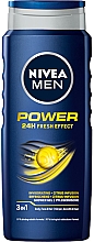 Erfrischende Pflegedusche für Körper,Gesicht und Haar - NIVEA Power Fresh — Bild N1