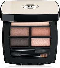 Glanz Lidschatten-Palette - Chanel Les Beiges Healthy Glow Natural Eyeshadow Palette — Foto N1