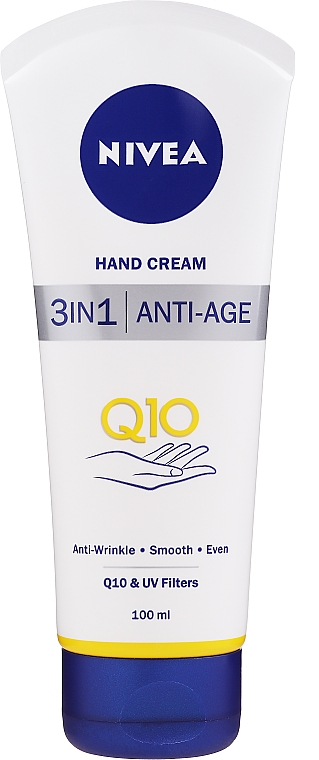 Anti-Aging Handcreme mit Q10 Plus - NIVEA Q10 plus Age Defying Antiwrinkle Hand Cream  — Foto N1