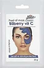 Düfte, Parfümerie und Kosmetik Alginatmaske mit Heidelbeeren und Vitamin C - Mila bilberry mask