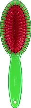 Düfte, Parfümerie und Kosmetik Haarbürste oval klein grün - Janeke Small Oval Pneumatic Hair Brush