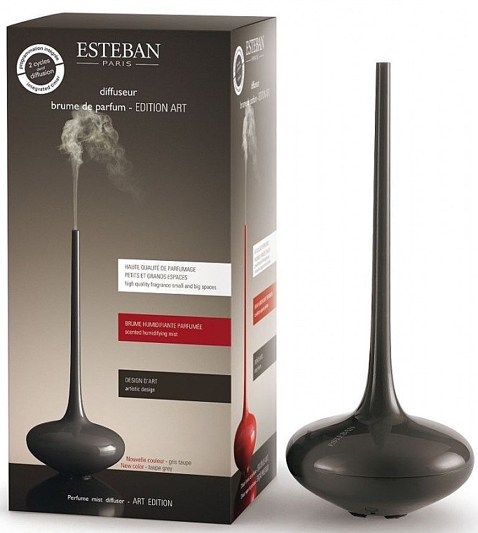 Ultraschall-Aroma-Diffusor - Esteban Diffuser Art Edition Taupe Grey — Bild N1