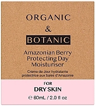 Feuchtigkeitsspendende Tagescreme für trockene Haut - Organic & Botanic Amazonian Berry Protecting Day Moisturiser — Bild N3