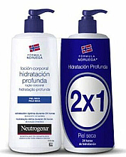 Düfte, Parfümerie und Kosmetik Körperpflegeset - Neutrogena Deep Moisturising Body Lotion Dry Skin