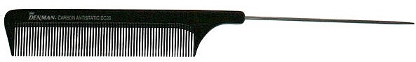 Haarkamm DC06 schwarz - Denman Carbon Pin Tail — Bild N1