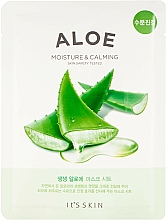 Düfte, Parfümerie und Kosmetik Feuchtigkeitsspendende und beruhigende Tuchmaske mit Aloe - It's Skin The Fresh Mask Sheet Aloe
