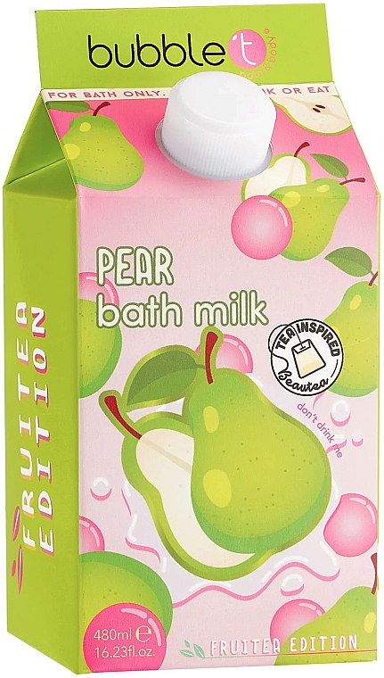 Milchschaumbad mit Birne - Bubble T Pear Bath Milk — Bild N1