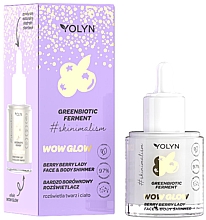 Düfte, Parfümerie und Kosmetik Schimmer für Gesicht und Körper mit Blaubeere - Yolyn Berry Berry Lady Face & Body Illuminator